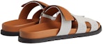 Shop HERMES Chypre Sandal 'Coklat Kelabu' H231819Z-HPN