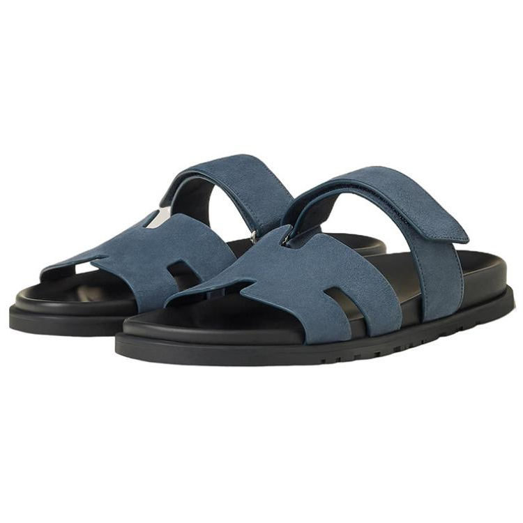 Lookbook Sandalias HERMES Chypre 'Azul Cielo Velcro' H222856Z-HQ8