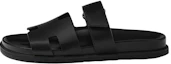 Buy HERMES Chypre Sandals 'Black Calfskin' H222000Z-H01
