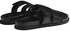 Purchase HERMES Chypre Sandals 'Black Calfskin' H222000Z-H01