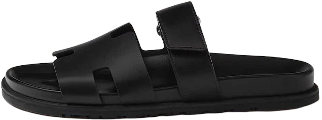HERMES Chypre Slide 'Black Leather' H222000Z-H01 Buy HERMES Chypre Slide 'Black Leather' H222000Z-H01