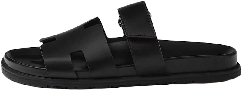 HERMES Chypre Slide 'Kulit Hitam' H222000Z-H01 Buy HERMES Chypre Slide 'Kulit Hitam' H222000Z-H01