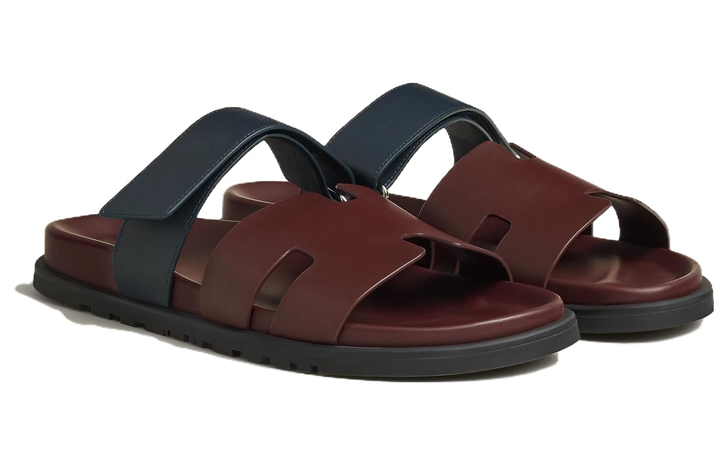 HERMES Chypre Slide 'Brown Red Blue' 圖 3