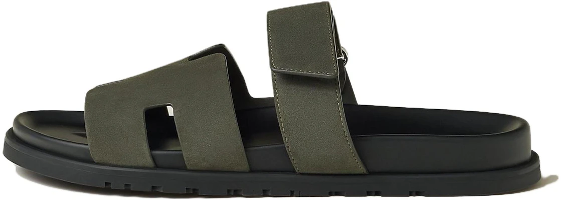 HERMES Chypre Slide 'Verde Bosque' H222856Z-H4N Buy HERMES Chypre Slide 'Verde Bosque' H222856Z-H4N