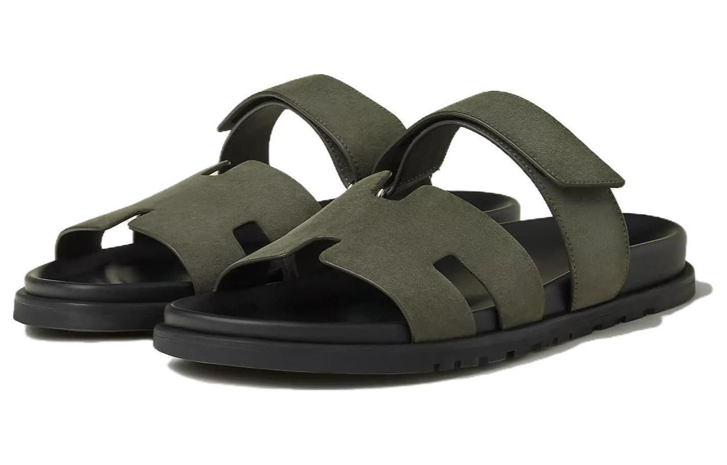 HERMES Chypre Slide 'Forest Green' 圖 3