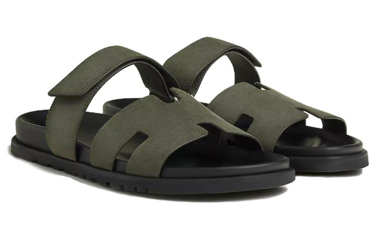 HERMES Chypre Slide 'Forest Green' 圖 4