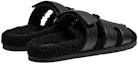 Purchase HERMES Chypre Slip-On 'Kulit Lembu Hitam' H222865Z-H02