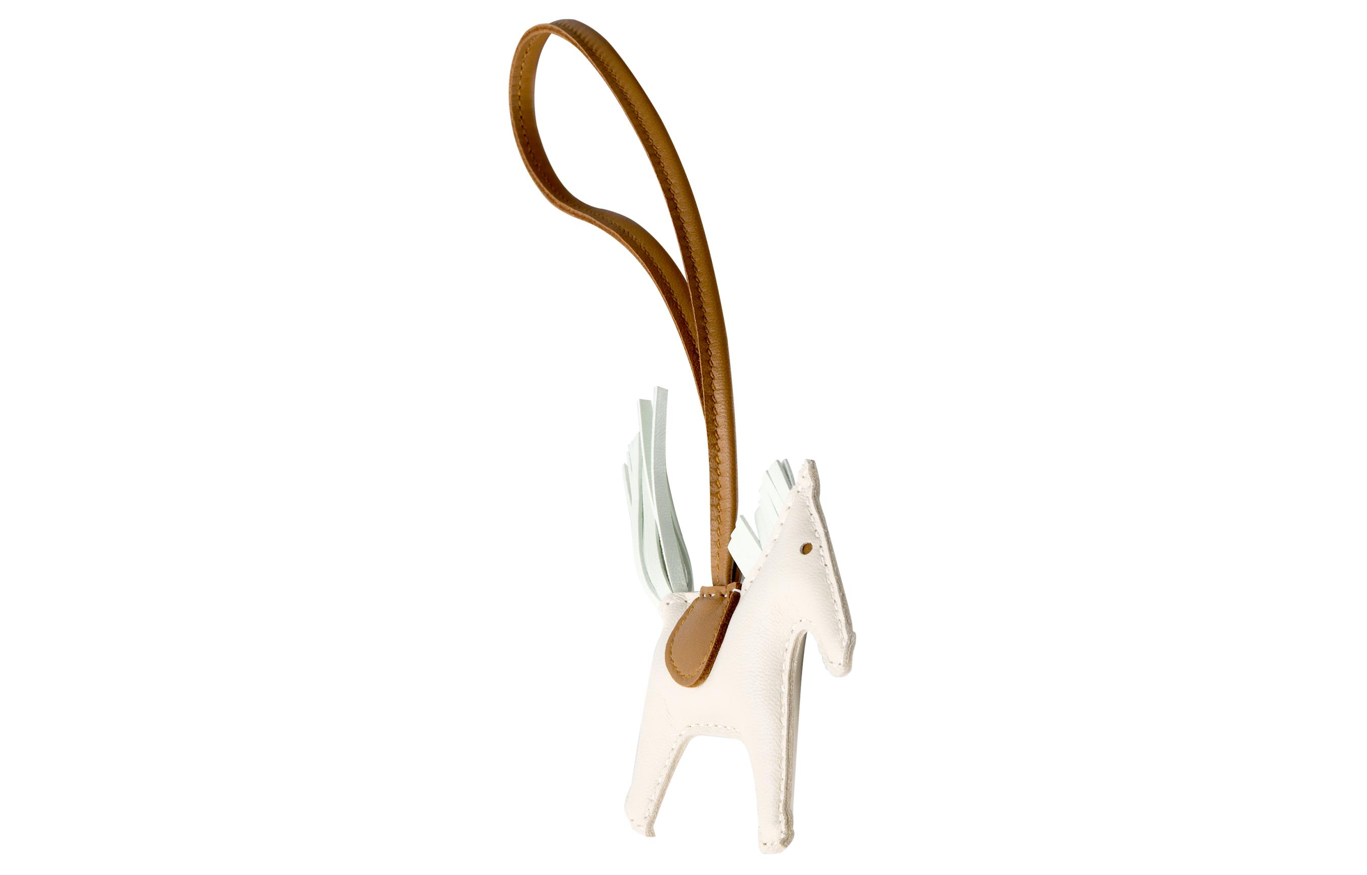 Shop HERMES Classic Horse Key Charm Unisex Brown H064929CADS