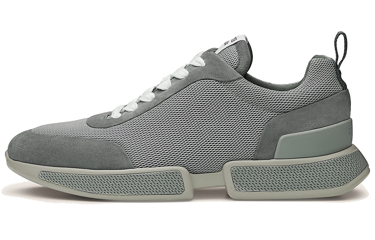 HERMES Classic Lace-Up Sneakers 'Grey' H212915ZH42