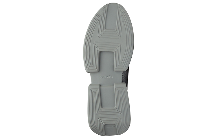 HERMES Classic Lace-Up Sneakers 'Grey' 圖 4