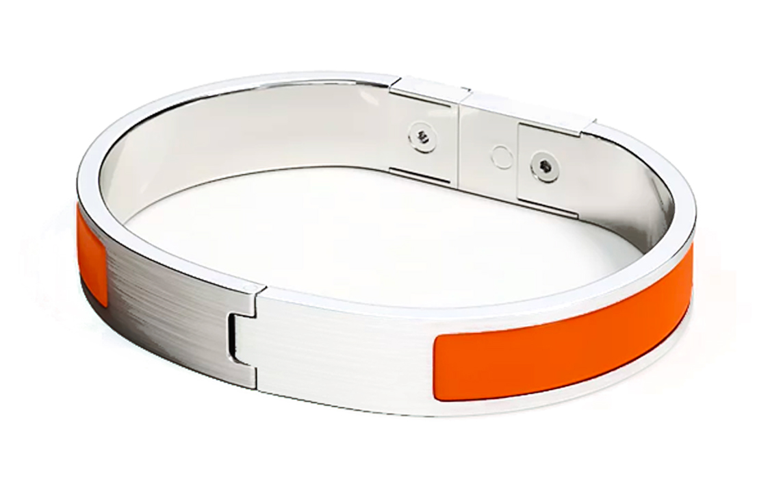 HERMES Classic Stylish Versatile Orange Bracelet for Men H703205FB1IT5 圖 3