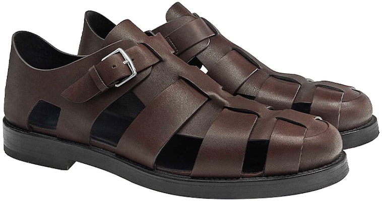 HERMES Clement 'Chocolate' H211847Z-H05 Lookbook HERMES Clement 'Chocolate' H211847Z-H05