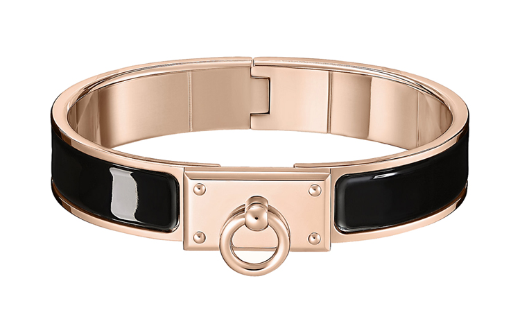 HERMES Clic Anneau Bracelet Black H708000FO01 圖 2