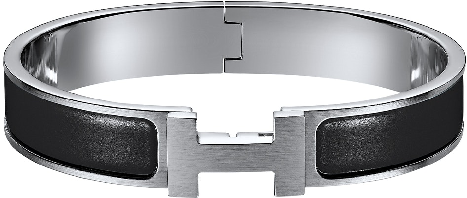 hermes-clic-h-matte-black-enamel-bracelet-unisex-couple-gift-box-edition-h703203-fb-01