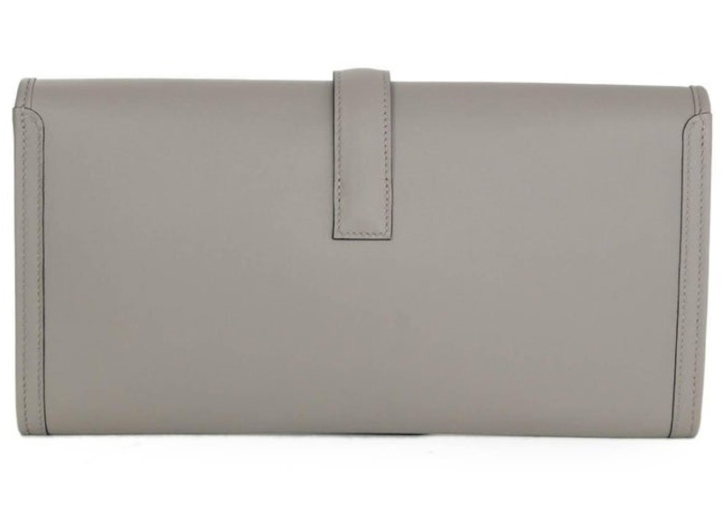 Order Hermes Clutch Jige Elan 29 Abu-abu