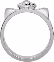 Shop 爱马仕 Collier de Chien 925银戒指 男女通用 极简设计 H115607BV000