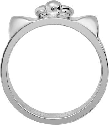 HERMES Collier de Chien Silver Ring 925 Unisex Minimalist Design H115607BV000 Shop HERMES Collier de Chien Silver Ring 925 Unisex Minimalist Design H115607BV000