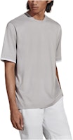 HERMES Color-Block Ruffle Crewneck Short Sleeve T-Shirt Misty White Men H457940HA94LA HERMES Color-Block Ruffle Crewneck Short Sleeve T-Shirt Misty White Men H457940HA94LA