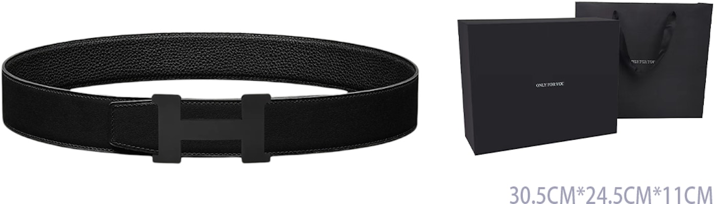 爱马仕 Constance 黑色扣头 Togo 皮革男士腰带 黑色 3.8cm 宽 H081106CH89-H075387CAAF Details for 爱马仕 Constance 黑色扣头 Togo 皮革男士腰带 黑色 3.8cm 宽 H081106CH89-H075387CAAF