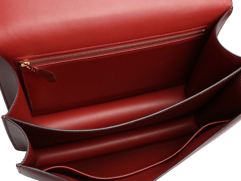 Lookbook 에르메스 칸스탕스 카르타블 솜브레로 29 루즈 H