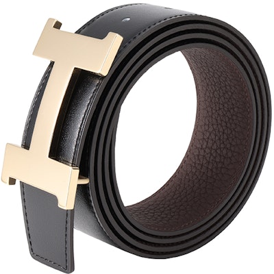 エルメス コンスタンス リバーシブル トゴレザー ベルト ブラック/チョコレート 3.8cm H074562CP2K-H077971CAAB Lookbook エルメス コンスタンス リバーシブル トゴレザー ベルト ブラック/チョコレート 3.8cm H074562CP2K-H077971CAAB