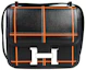 Buy Bolso de Hombro Hermes Constance 24 Negro/Naranja
