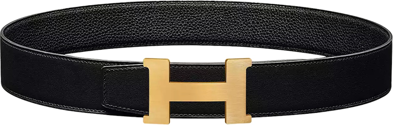 爱马仕康斯坦斯Togo皮革双面腰带金扣黑色3.8cm H074562CUZ3 H075387CAAF080 Order 爱马仕康斯坦斯Togo皮革双面腰带金扣黑色3.8cm H074562CUZ3 H075387CAAF080