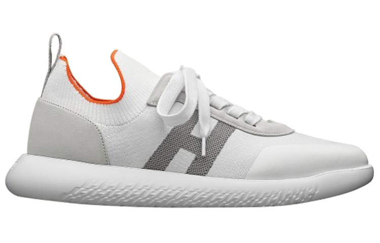 HERMES Crew 'Fashion Versatile Low-Top White' 圖 2