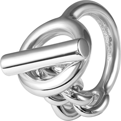 愛馬仕 Croisette 925純銀厚版戒指 中性情侶設計 H104587B-000 Lookbook 愛馬仕 Croisette 925純銀厚版戒指 中性情侶設計 H104587B-000