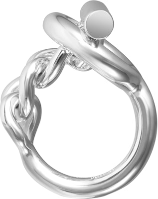 愛馬仕 Croisette 925純銀厚版戒指 中性情侶設計 H104587B-000 Shop 愛馬仕 Croisette 925純銀厚版戒指 中性情侶設計 H104587B-000