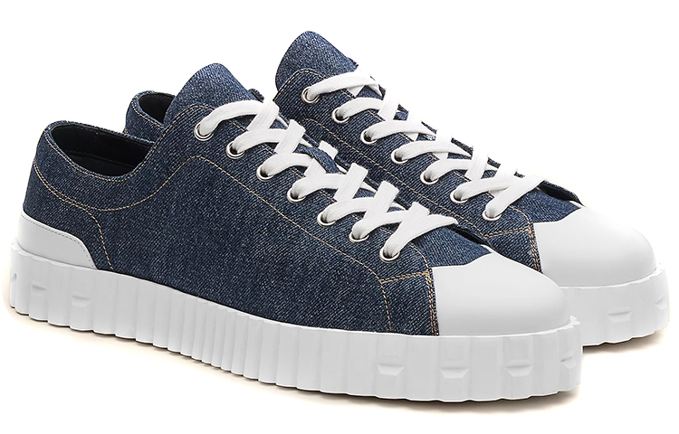 Shop HERMES Cross 'Denim Biru' H221873Z-H4