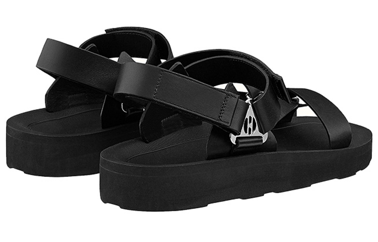 HERMES Cuzco Sandal 'Black Metallic Buckle' 圖 3
