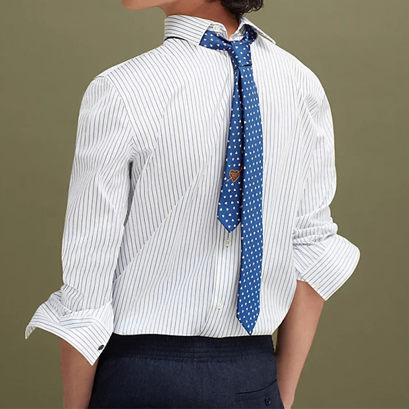 Purchase エルメス メンズ ネクタイ ダンシングハート ブルー&ピンクハート柄 H339317T-03