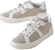 HERMES Day Canvas Low-Top Lace-Up 'Grey White' H221886Z-HPN