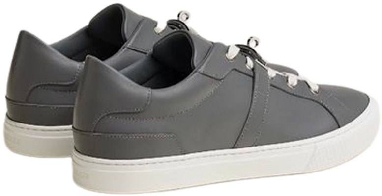HERMES Sepatu Kulit Low-Top Tali 'Abu-Abu' H212901Z-H67 Shop HERMES Sepatu Kulit Low-Top Tali 'Abu-Abu' H212901Z-H67