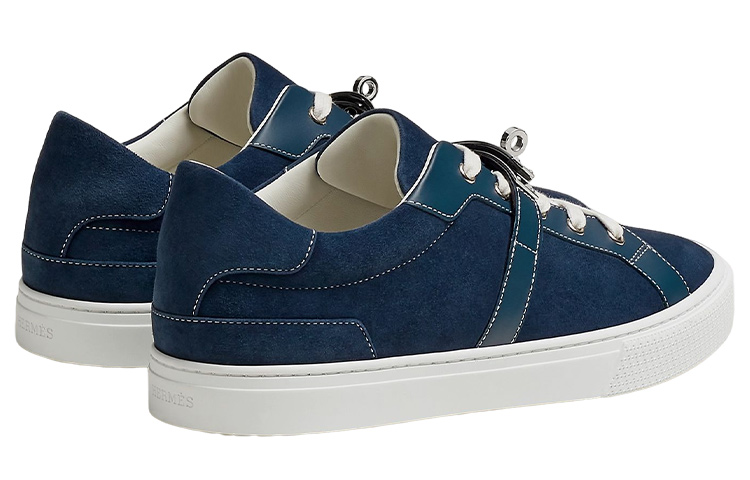 Shop エルメス デイ ロー "ブルーベルベット" H222898Z-HBM