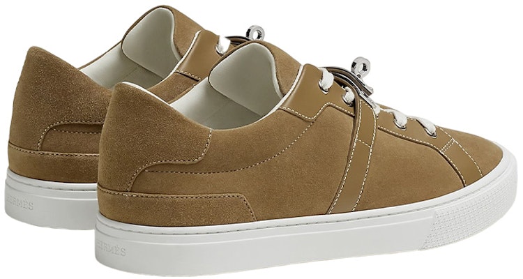 HERMES Day Low Top Suede 'Light Brown' H222898Z-HBK Purchase HERMES Day Low Top Suede 'Light Brown' H222898Z-HBK