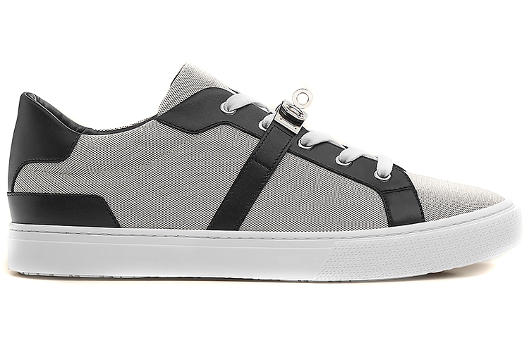 Order HERMES 愛馬仕 Day 小牛皮板鞋 灰黑