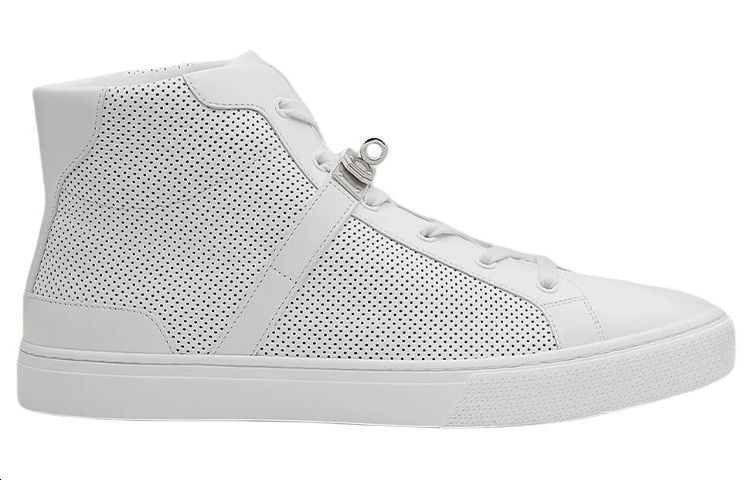 Order HERMES Daydream Tinggi-Atas 'Kulit Anak Berlubang Putih' H221884Z-H90