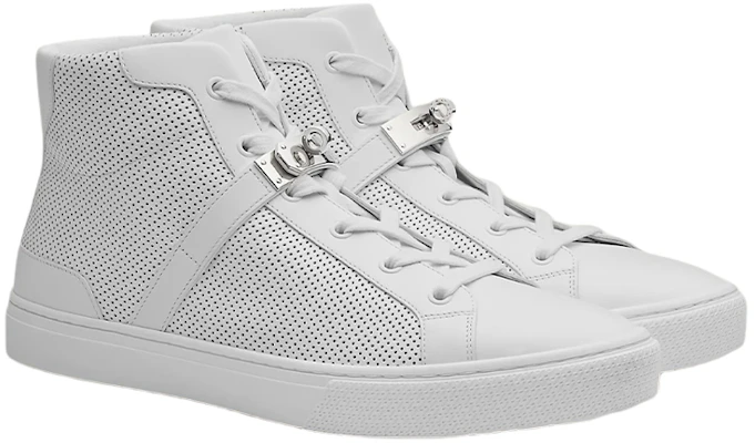 HERMES Daydream High-Top 'Piel Perforada Blanca' H221884Z-H90 Lookbook HERMES Daydream High-Top 'Piel Perforada Blanca' H221884Z-H90