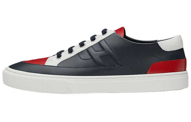 HERMES Deep Calfskin Sneaker 'Black Red' H212857Z-HI2