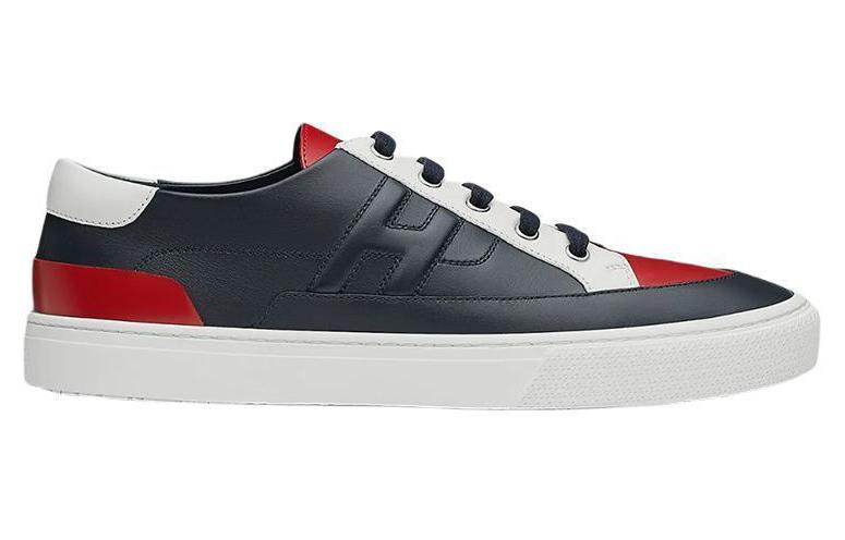 Order Sneaker HERMES in Pelle di Vitello ''Nero Rosso'' H212857Z-HI2