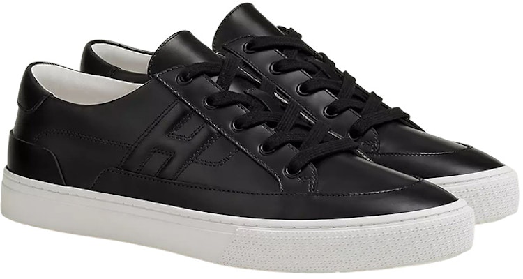 HERMES Low-Top Bertali Kulit Hitam H222904Z-H01 Lookbook HERMES Low-Top Bertali Kulit Hitam H222904Z-H01