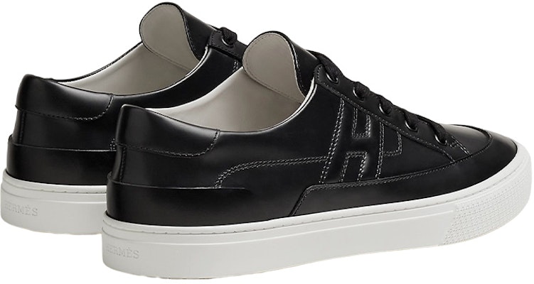 HERMES Low-Top Bertali Kulit Hitam H222904Z-H01 Purchase HERMES Low-Top Bertali Kulit Hitam H222904Z-H01