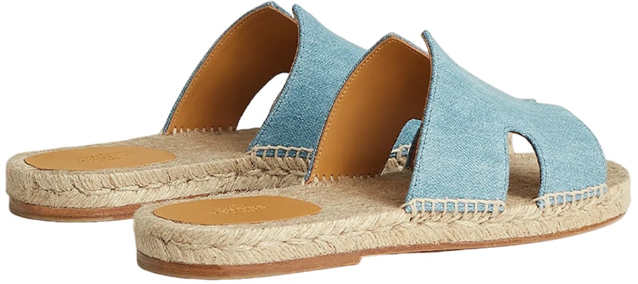 HERMES Sandal Denim Terbuka 'Birunya Mode' H221833Z-HBC Shop HERMES Sandal Denim Terbuka 'Birunya Mode' H221833Z-HBC