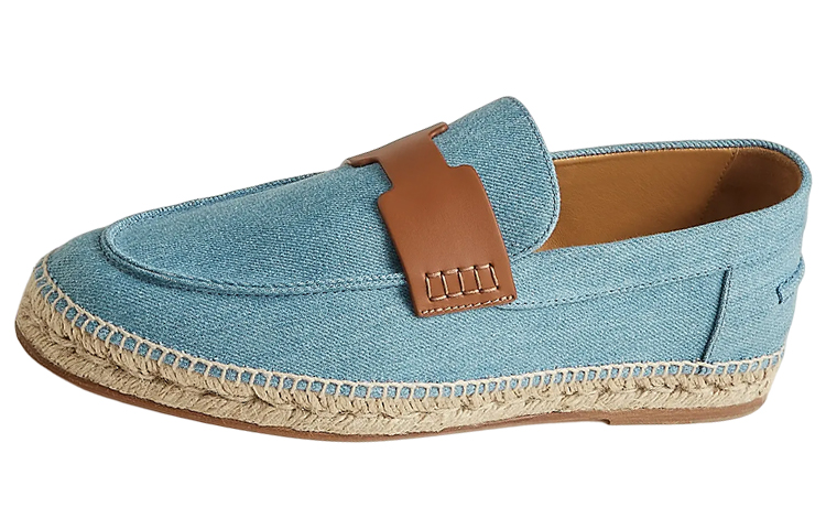 HERMES Denim Slip-On 'Light Blue' H231843Z-HBC