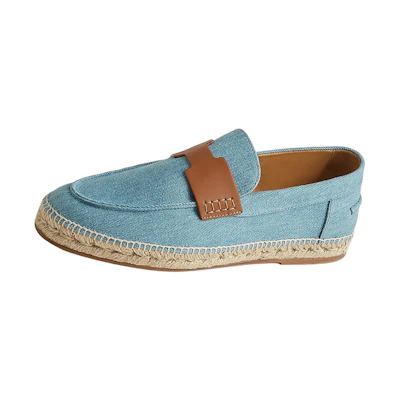 HERMES Denim Slip-On 'Light Blue'