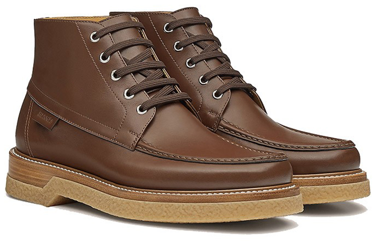 HERMES Denver Ankle Boot 'Brown Leather' 圖 2