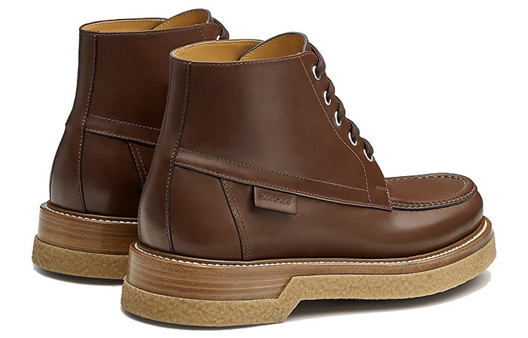 HERMES Denver Ankle Boot 'Brown Leather' 圖 3