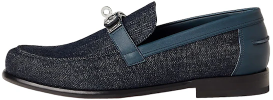HERMES Destin 'Deep Blue Denim' H231943Z-AQ7 HERMES Destin 'Deep Blue Denim' H231943Z-AQ7